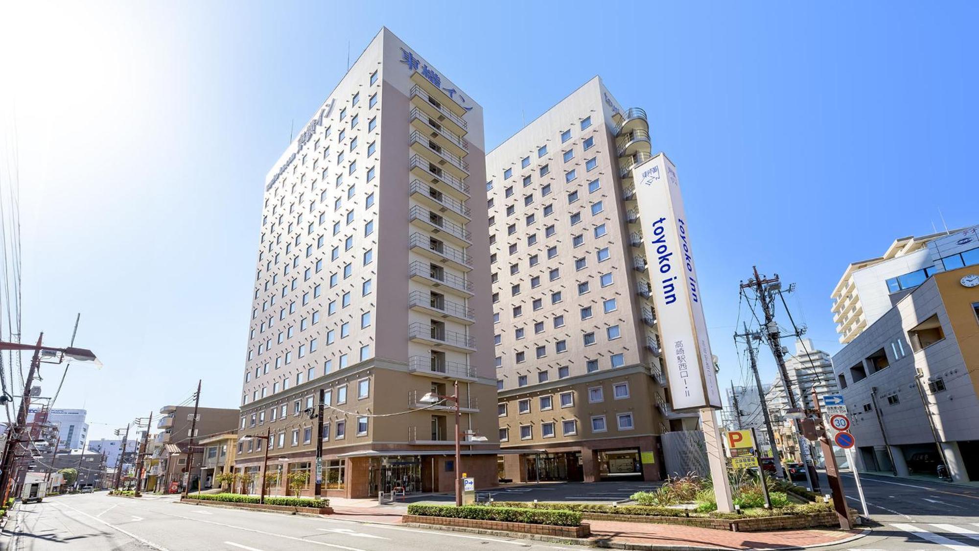Toyoko Inn Takasaki Eki Nishi Guchi No 1 Exterior photo